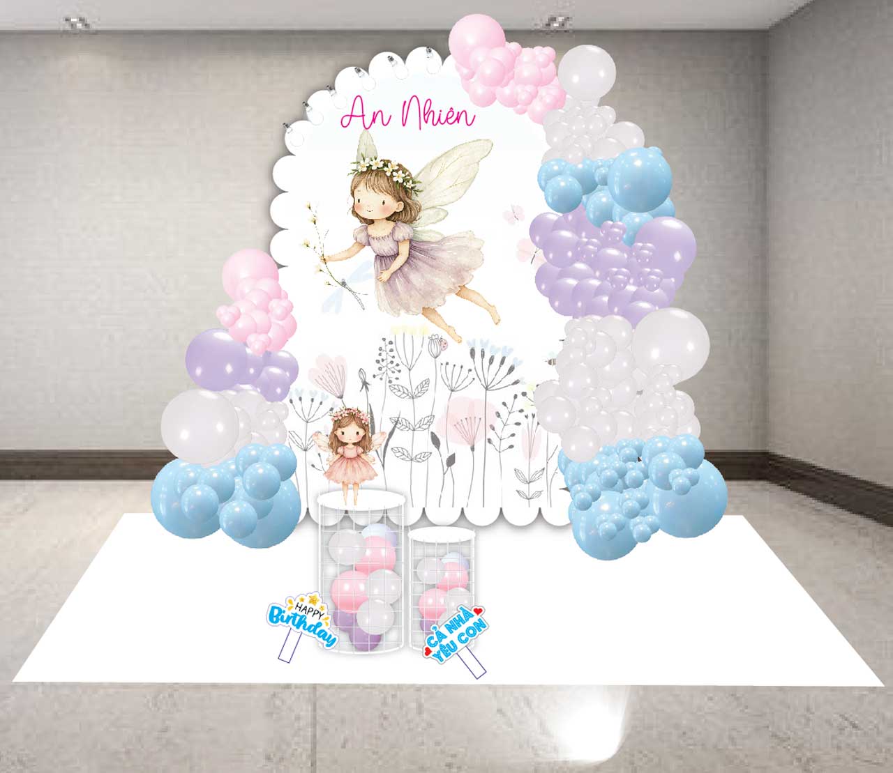 decor-sinh-nhat-1-tuoi-be-gai-fairy