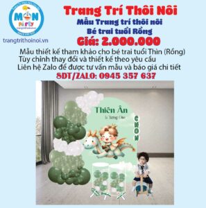 trang-tri-sinh nhật-be-trai-tuoi-thin
