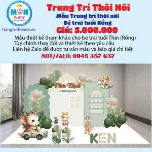 trang-tri-thoi-noi-be-trai-tuoi-rong-tone-xanh