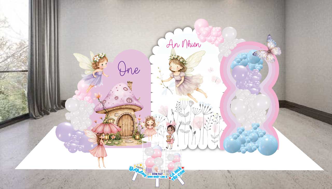 decor-sinh-nhat-1-tuoi-be-gai-thien-than