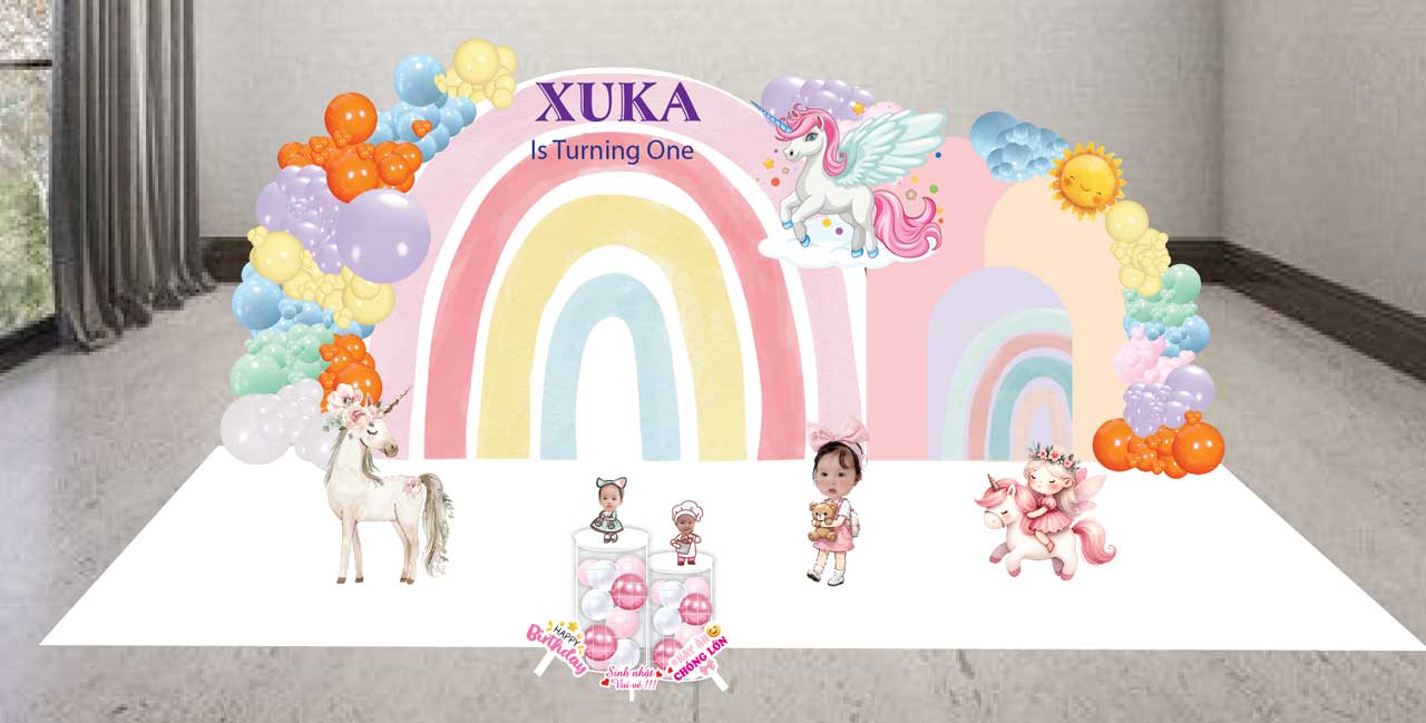 trang-tri-sinh-nhat-chu-de-ngua-unicorn