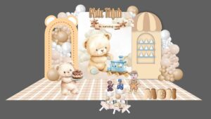 decor-thoi-noi-sinh-nhat-be-trai-chu-de-gau-teddy