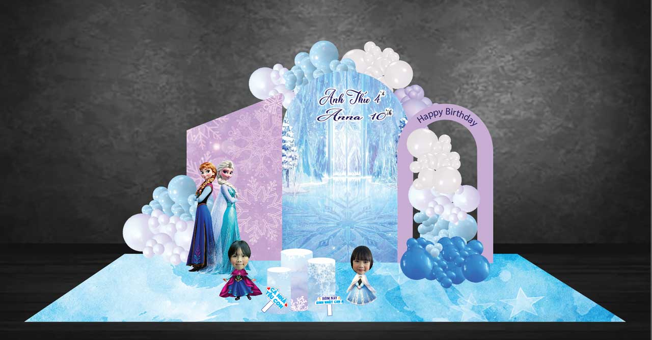 trang-tri-sinh-nhat-elsa-anna