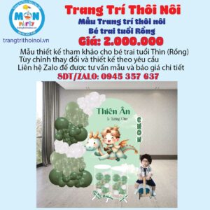 trang-tri-thoi-noi-be-trai-tuoi-rong-tone-xanh-la