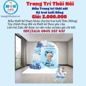 trang-tri-thoi-noi-be-trai-tuoi-rong-tone-xanh-blue