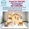 trang-tri-thoi-noi-be-trai-tuoi-rong-tone-nau