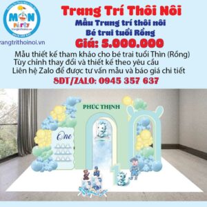 trang-tri-thoi-noi-be-trai-tuoi-rong-tone-xanh-mint