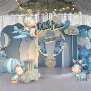 decor-thoi-noi-ngua-khinh-khi-cau-tone-xanh